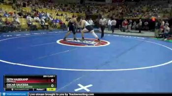 285 lbs Champ. Round 1 - Seth Hasekamp, Centralia vs Oscar Sauceda, University Academy Charter