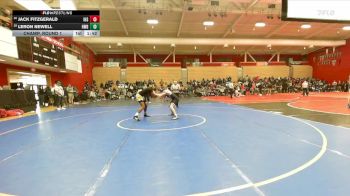 159 lbs Champ. Round 1 - Leron Newell, Hayward vs Jack Fitzgerald, College Park