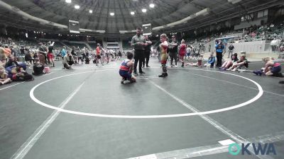 100 lbs Consolation - Weston Gilroy, Mojo Grappling Academy vs Royce Baugh, TTWC Red