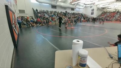 109-114 lbs Quarterfinal - Delta Craft, Greybull MS vs Kiowa Pruitt, Thermopolis Middle School