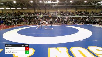 120 lbs Consi Of 8 #2 - Morgan Gora, Alvirne vs Adriana DeGroat, Framingham