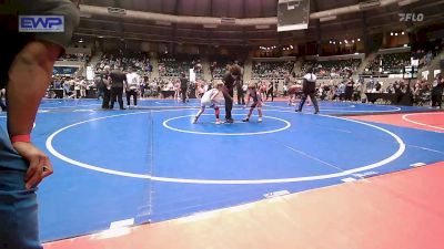 61 lbs Round Of 16 - Everett Luxton, Bartlesville Wrestling Club vs Ryett Rinn, Tulsa Blue T Panthers