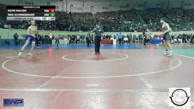 133 lbs Consi Of 16 #2 - Kevin Walker, Pawhuska Huskies JH vs Reid Schneeberger, Newkirk