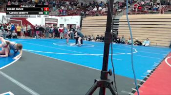 105 lbs Champ. Round 2 - Karsyn Merritt, Shenandoah vs Aubrie Propp, Triton Central