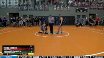 162 lbs Round 2 - Ansel Goggans, Scottsboro vs Armando Carillo Iii, Tupelo High School