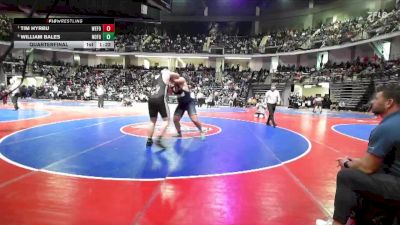 285-6A Quarterfinal - Tim Hyrbu, West Forsyth vs William Bales, North Forsyth