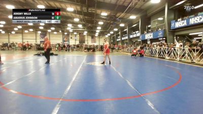 152 lbs Consi Of 64 #2 - Jeremy Mills, TN vs Amarius Johnson, SC