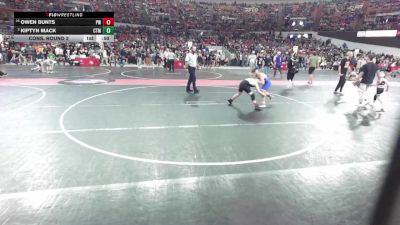 95 lbs Cons. Round 2 - Kiptyn Mack, Lodi Wrestling Club vs Owen Bunts, Prairie Wrestling