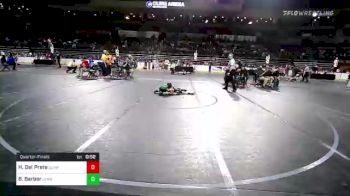 45 lbs Quarterfinal - Harlan Del Prete, Olympic vs Brock Barber, Upper Township