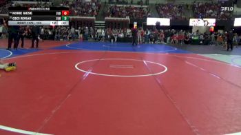 123 lbs Quarterfinal - Korie Giese, NW Spartans vs Ceci Rosas, Scrap Yard Garage