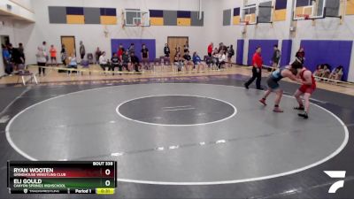 190 lbs Cons. Round 2 - Eli Gould, Canyon Springs Highschool vs Ryan Wooten, Grindhouse Wrestling Club