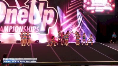 Rising Sky - Lady Lightning [2026 L1 Youth - D2 Day 1] 2026 One Up Arizona Nationals