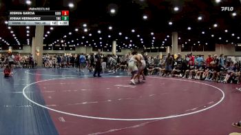 285 lbs Round 3 (6 Team) - Josian Hernandez, Team Mat Clash vs Joshua Garcia, North Shelby Regulators Blue