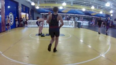 132 lbs Round 2 (8 Team) - Josh White, Athens Christian vs Jeffery Hartley, Palm Harbor WC