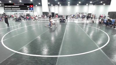 106 lbs William Fontenot, Louisiana Red vs Michael Densmore, Georgia