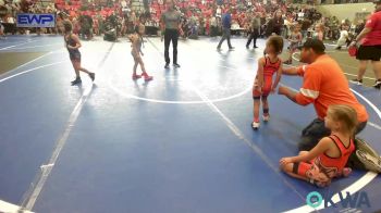 40-43 lbs Quarterfinal - Brynlee Burchett, Raw Wrestling Club vs Edith Shimonek, Pawhuska Elks Takedown