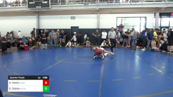 85 lbs Quarterfinal - A'den Hasty, Heard County USA Takedown vs Samson Dobbs, Social Circle USA Takedown