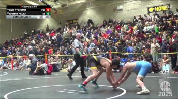 153 lbs Cons. Round 1 - Ernest Facio, Burton Wrestling vs Levi Nystrom, Top Fueler Wrestling Club