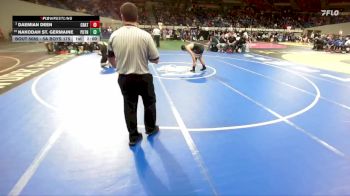 5A Boys 175 lbs Champ. Round 1 - Daemian Deen, Crater Boys vs Nakodah St. Germaine, Putnam Boys