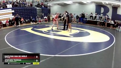 190 lbs. Champ. Round 3 - Kaitlynn Van De Wiele, St. Clair vs Stephen Thomas, North Kansas City