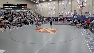 215 lbs Champ. Round 2 - Jaren Bell, Father Ryan vs Bennett Fullington, Battle Ground Aca.