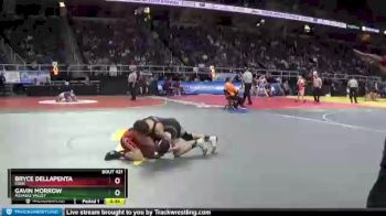 II-110 lbs Cons. Round 2 - Gavin Morrow, Ausable Valley vs Bryce Dellapenta, Eden