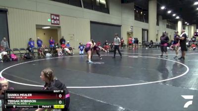 155 lbs Round 5 (6 Team) - Danika Mealer, TN AAU- Havok vs Teegan Robinson, Patriots WC White