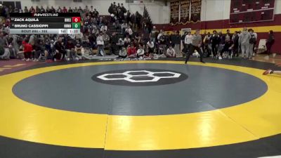 165 lbs Quarterfinal - Zack Aquila, Brecksville vs Bruno Cassioppi, Hononegah