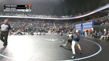 7A 113 lbs Cons. Semi - Abdel Adams, Southwest Guilford High School vs Ryder Menard, Lake Norman High School