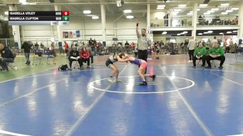 78 lbs 3rd Place - Isabella Utley, None vs Isabella Clifton, Maine Trappers WC
