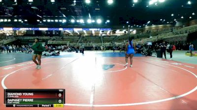 190 lbs 3rd Place Match - Daphney Pierre, Fort Myers vs Diamond Young, Cleveland