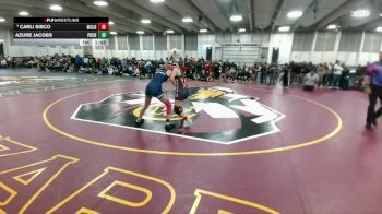 110 lbs Champ. Round 1 - Azure Jacobs, Pueblo Central vs Carli Sisco, McLoud