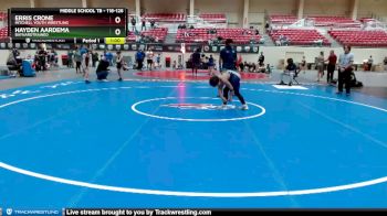 118-126 lbs Round 2 - Hayden Aardema, BaynardTrained vs Erris Crone, Mitchell Youth Wrestling