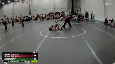 48 lbs Round 1 (3 Team) - Jonah Burkett, Revival Uprising Black vs Leo Alojado, Brawler Elite