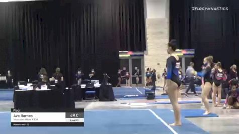 Ava Barnes - Floor, Mountain West #334 - 2021 USA Gymnastics Development Program National Championships