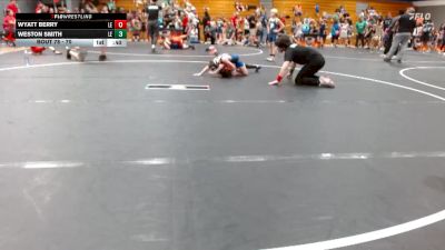 70 lbs 1st Place Match - Wyatt Berry, White Knoll vs Weston Smith, Swa