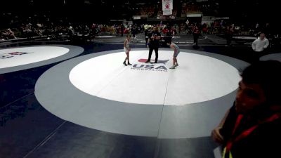 70 lbs Cons. Sub-semis - Nehemiah De La Cruz, Rough House Wrestling vs Aiden Orbeta, Poway Wrestling