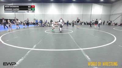 120 lbs Semifinal - Noah Shuemake, Regulators 9U 1 vs Lorenzo Castro, Team Savage 9U