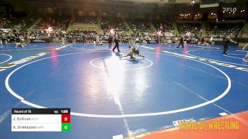 64 lbs Round Of 16 - JJ Sullivan, Apex vs Abram Griekspoor, Wichita Blue Knights