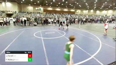 82 lbs Semifinal - JayT Farrell, Spring Hills WC vs Frank Motes Jr, Gold Rush