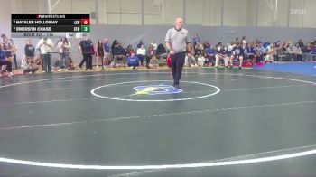 114 lbs Cons. Semi - Emersyn Chase, St. Martin High School Girls vs Natalee Holloway, Lewisburg