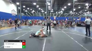 81 lbs Final - Wes Goetzinger, Chatfield vs Kamrom Bedel, Team Gotcha Cradled