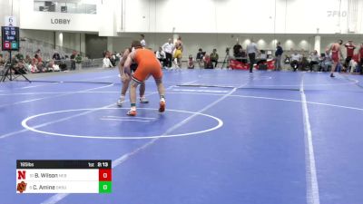 165 lbs Semis - Bubba Wilson, Nebraska vs Cameron Amine, Oklahoma State