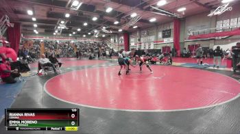 120 lbs Cons. Round 4 - Rianna Rivas, Corona vs Emma Moreno, Grand Terrace