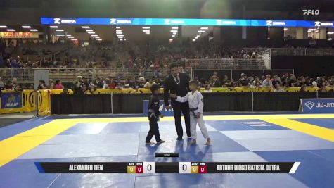 Arthur Diogo Batista Dutra vs Alexander Tjen 2025 Pan Kids Jiu-Jitsu IBJJF Championship