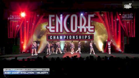 East Coast Evolution - Veloc1ty [2025 L1 Junior - Flex - D2 DAY 1] 2025 Encore Philly Showdown