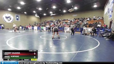 182 lbs Cons. Semi - Angel Hurtado, Coalinga vs Johnny Saldana, Wasco