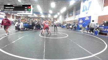 285 lbs Champ. Round 3 - Brian Haas, Bell Gardens vs Isaiah Sary, Otay Ranch