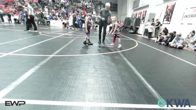 60 lbs Rr Rnd 4 - Danger Welch, Claremore Wrestling Club vs Axel Gregory, Tulsa Blue T Panthers