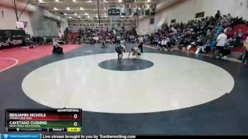 170 Boys Quarterfinal - Benjamin Nichols, Prairie View High vs Cayetano Cushing, Bear Creek High School